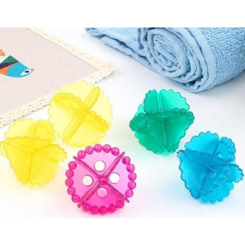 5Pcs Reusable Magic Laundry Balls Cleaning Washing Machine Clothes Softener Super Strong Decontamination Cleaning Ball