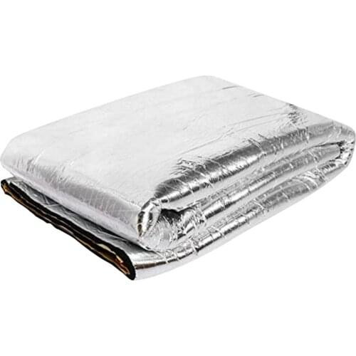 50x200cm Car Sound Hot Deadener Mat Noise Proof Bonnet Insulation Deadening Engine Firewall Heat Foam Cotton Sticker