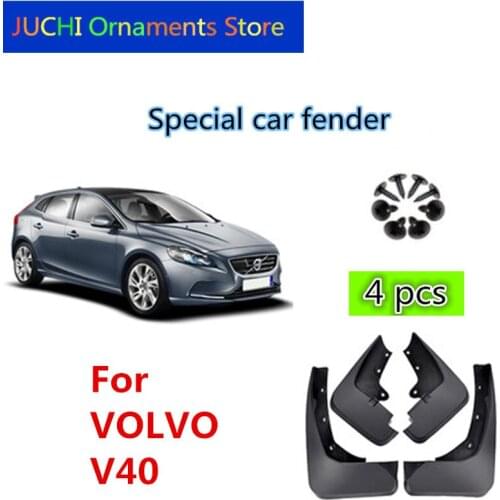 Car Fender Mudguard Splash Flaps Mud Guard Mudflap Accessories for VOLVO V40