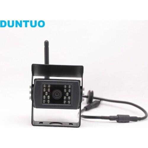 Wireless Car Reversing Backup Camera IR Night Vision For Android IOS Smartphone