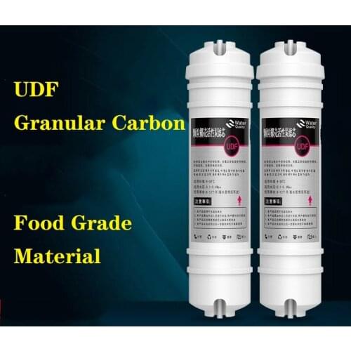One-Piece Quick Connect 10 Inch Water Purifier Korean Granular Activated Carbon Filter UDF Universal Cartridge Reverse Osmosis