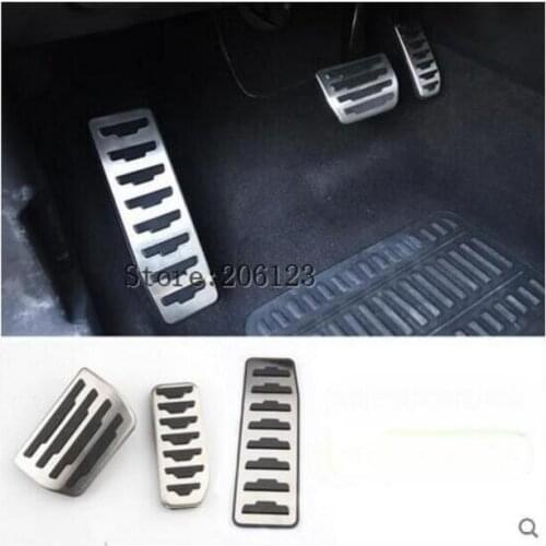 For Land Rover Discovery Sport For Range Rover Evoque 12-17 Car Fuel Gas Brake Pedal Cover Trim Car Accessories New