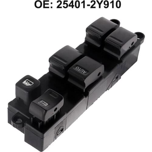 25401-2Y910 Car Front Left Driver Power Window Switch Button For Nissan Maxima For Subaru Impreza For Infiniti I-35 83071-FE010