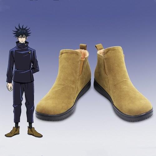 Jujutsu Kaisen Fushiguro Megumi Cosplay Costumes Shoes Boots Custom Made For You