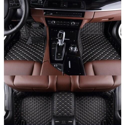 Best quality! Custom special car floor mats for BMW 3 Series GT F34 2017-2012 durable waterproof car rugs carpets,Free shipping