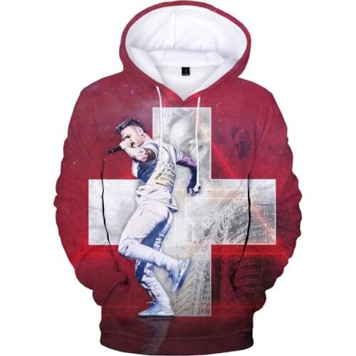 M. Pokora 3D Hoodie Men Women Fashion Sweatshirts Harajuku Hoodies Long Sleeve Tops Hip Hop Clothing Children Hoodies Plus Size