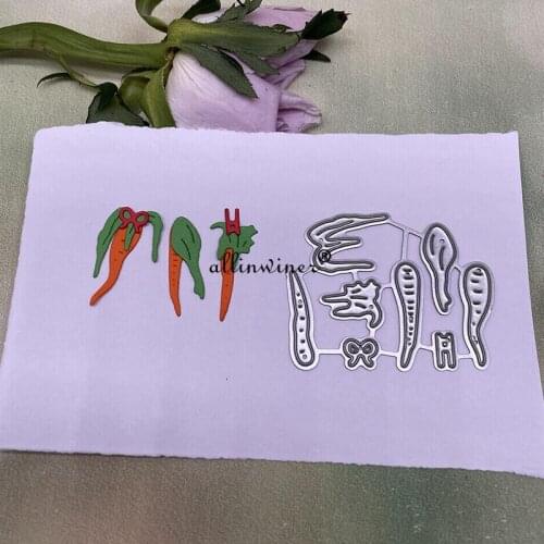 Carrot decoration Metal Cutting Dies Stencils For DIY Scrapbooking Decorative Embossing Handcraft Die Cutting Template