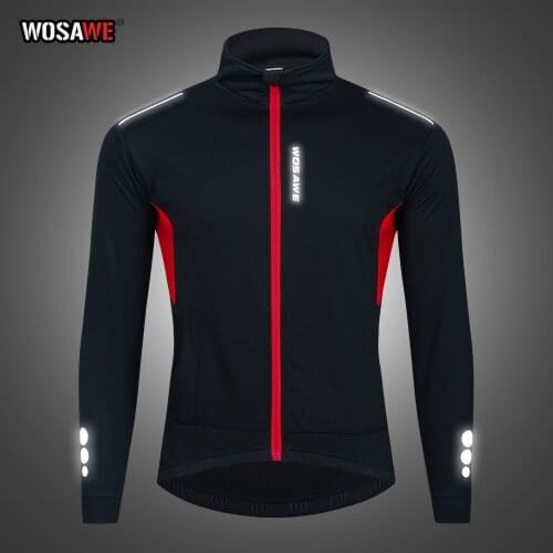 WOSAWE Winter Mens Motorcycle Jacket Windproof Thermal Warm Skiing skating Riding Jacket Windbreaker bike jaceket