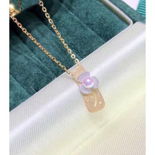 NEW ARRIVAL 925 Sterling Silver Pendant Mounting Setting Findings Jewelry Parts Fittings Women Accessories for Pearls Stones