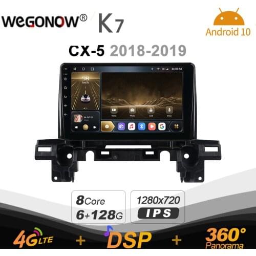 Ownice K7 6G+128G Ownice Android 10.0 Car Radio for Mazda CX-5 2018 - 2019 GPS 2din 4G LTE 5G Wifi autoradio 360 SPDIF 1280*720
