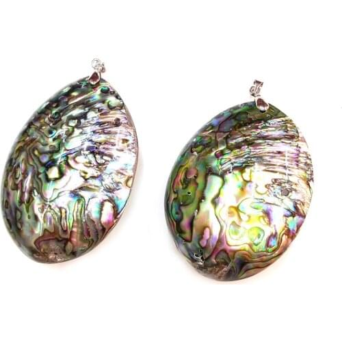 Natural shell Pendants Exquisite charms for Jewelry Making DIY Necklace bracelet earrings accessories Size 45x70mm