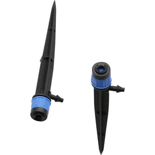 360 Degrees Watering Sprinklers Garden Water Irrigation System Sprayers 13cm Insert the bracket Scattering dripper 200 Pcs