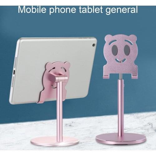 Adjustable Desktop Bear Shape Phone Support Stand Holder for Live Streaming