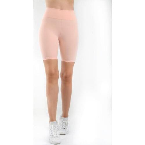 Superstacy Above Knee Sports Leggings Salmon