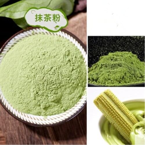 Free shipping Matcha powder fruit and vegetable powder, Freeze-dried Spinach powder baking ingredients Edible coloring