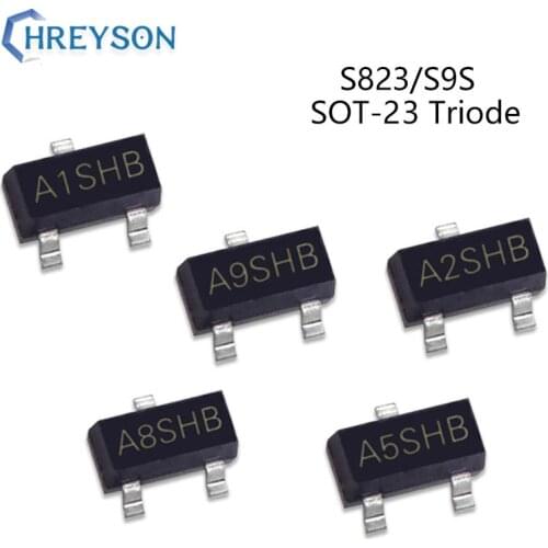 50Pcs SMD N Channel MOSFET IC Triode SI2308 A8SHB SI2301 A1SHB SS8050 Y1 SS8550 Y2 SI2333 SI2366DS-T1-GE3 Transistor SOT-23
