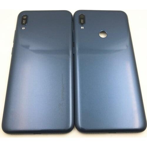 For Huawei Y6 2019 / Y6 Prime 2019 / Y6 Pro 2019 Back Battery Cover Door Housing case Rear With side key + Camera Lens