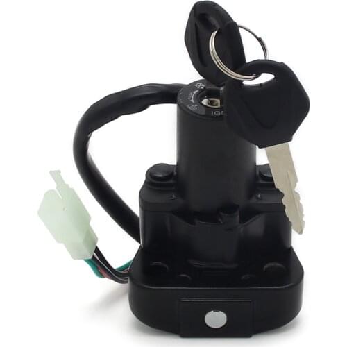Motorcycle Parts Ignition Start Switch Lock Key Set For Yamaha TTR225 XT225WE XT225W SR125 RZ50 4JG-82501-11 4JG-82501-10