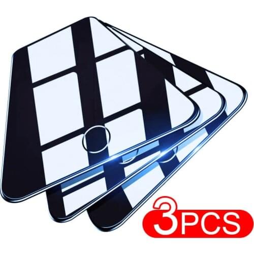 3Pcs Protective Glass on the For iphone 8 7 6 6s Plus ScreenProtector 3D For iphone8 aiphone 8 8plus Glas aifone 6 s 7Plus Armor