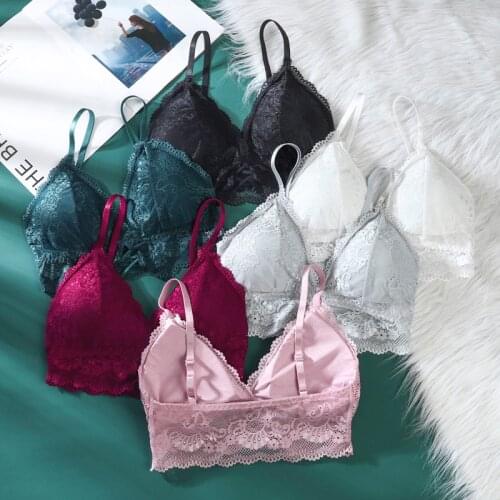 Women Sexy Corset Lace Bra Beauty Back Bralette Underwear Cross Straps Push-up Intimates Lingerie Tube Top нижнее белье женское