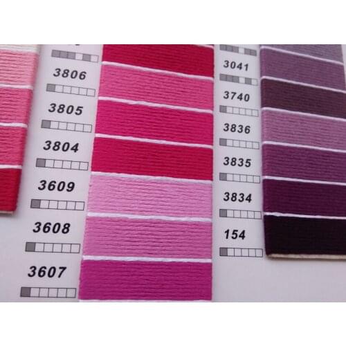 Oneroom free delivery CXC thread color card chart sample book