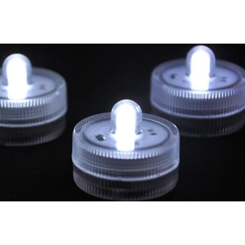 Free Shipping 100pcs/lot High quaility Mini Single LED Submersible Fairy Light Glass Vase Pool Lighting Decoration for Event