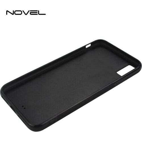 For iPhone X XS Max XR Series 2D TPU Soft Ruber Sublimation Blank Phone Case Custom