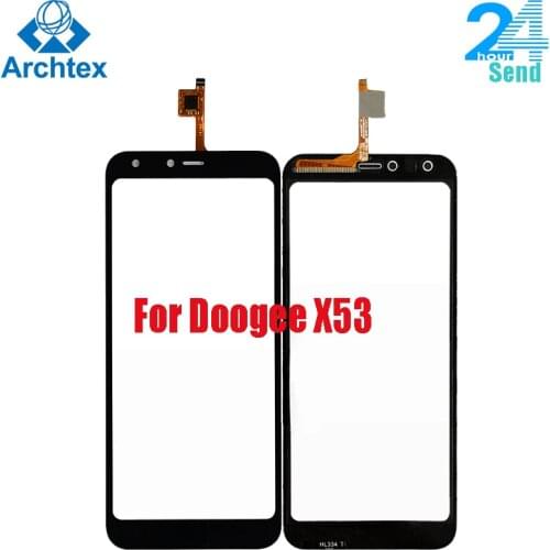For Original Doogee X53 Touch Screen Panel Glass Lens Digitizer Sensor +Tools 100% Test Stock