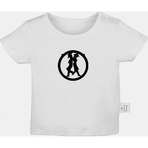 Cowboy and Cowgirl Design Newborn Baby T-shirts Dance Infinity Cruisin Is Not a Crime Graphic Solid Color Short Sleeve Tee Tops