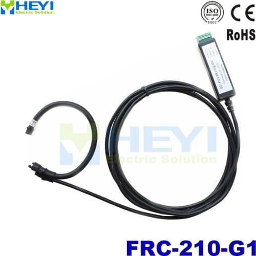Red yellow blue black FRC-210-G1 Input : 1~1000A Output :333mV 1000mV 3000mV rogowski transformer coil rogowski current sensor