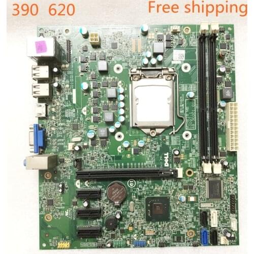 M5DCD For DELL OptiPlex 390 620 MT Desktop Motherboard MIH61R 10097-1 48.3EQ01.011 Mainboard 100%Tested Fully Work