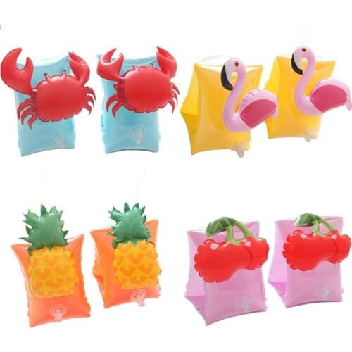 Swimming Arm Ring unicorn Flamingo Inflatable Pool float for 2-7 years old Floatation Sleeves Swimming Arm Float Children Toys