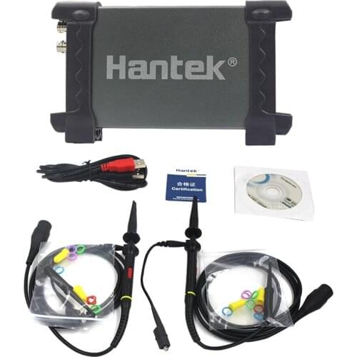 Hantek 6022BE Laptop PC-Based USB Digital Storag Handheld Portable Oscilloscope 2Channels Virtual With Original Box 20Mhz