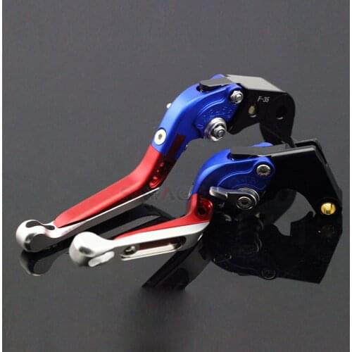 Brake Clutch Levers For SUZUKI GSX-R 600 GSXR 750 GSX R 1000 Motorcycle Accessories Adjustable Folding Extendable Levers