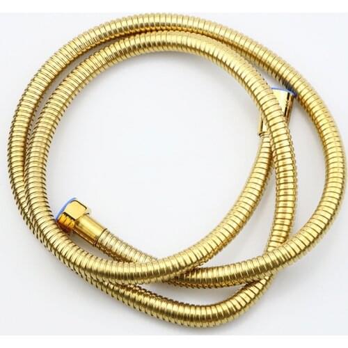 High Quality 1.5M Stainless Steel Flexible Shower Hose Double Lock with EPDM Inner Tube Shower Hose Bathroom Accessories