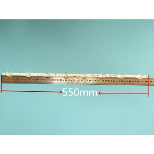 New background light strip led 8led 550mm for fw32r19f 32pfl4664/f7 tv lg innotek 32 inch funai rev.b 3pcm00786a 32w8s1p uduled0