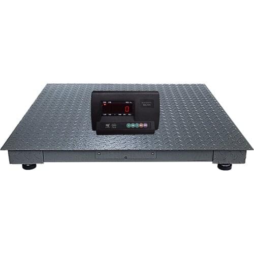 3 Tons Thickened Floor Scale Small Electronic Scale Livestock Scale Wired Floor Scale Instrument + Ordinary Floor Scale Line