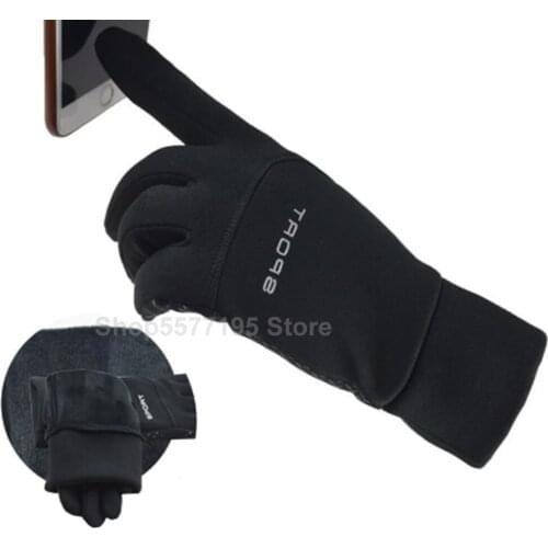 2020 Windproof Cycling Gloves Men Women Touch Screen Sports Motorcycle Sport Gloves Full Finger Gloves Non-slip Luvas