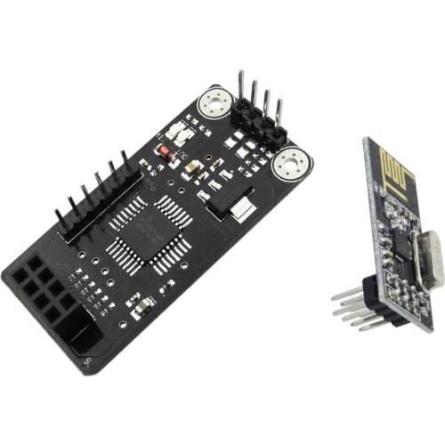 1set NRF24L01+ ATMEGA48+ wireless Shield module SPI to IIC I2C TWI Interface