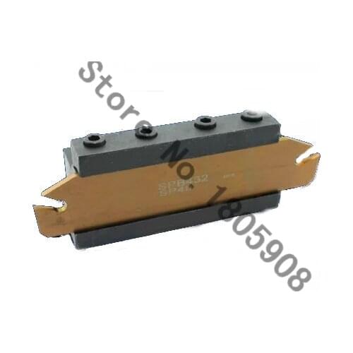 Free Shopping SMBB 2532 Part Off Block Lathe cutting Tool Stand Holder 25mm High Blade 32mm Tool Post For Machine