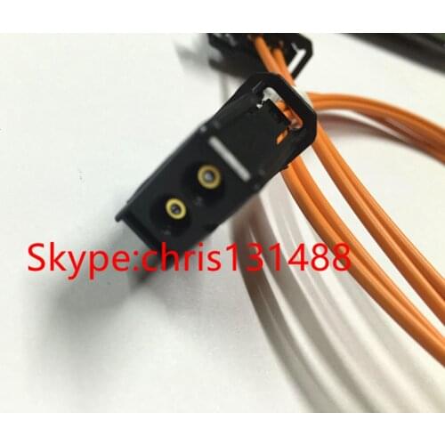 MOST Optical Fiber Cable Connectors Male To Male For Aud i BM W mercede s benz etc. 150CM 1.5 meter New Original free shipping