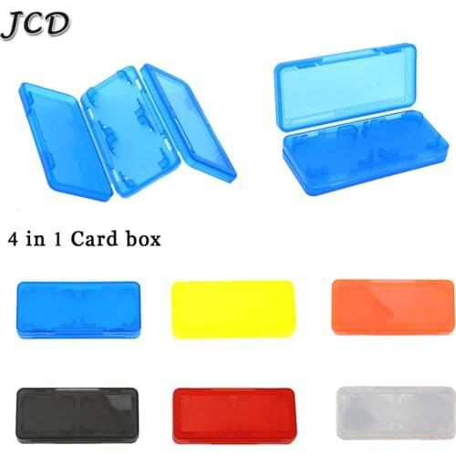 JCD New Memory Card Holder Game Card Case 4-in-1 Box Cartridge Anti Dust Anti Scratch Protect For Nintendo Switch Games Cards