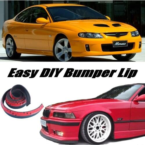 NOVOVISU Bumper Lip Deflector Lips For Holden Monaro / HSV Front Spoiler Skirt For Car Tuning View / Body Kit / Strip