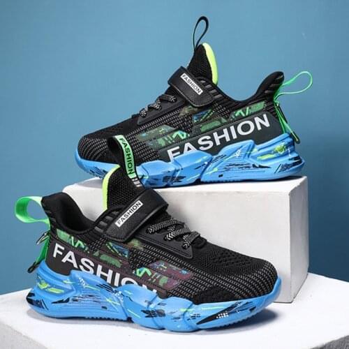Children Sneakers Fashion Casual Breathable Mesh breathable Light Non-slip Sports Shoes For Boys Running Girls Comfortable Shoes