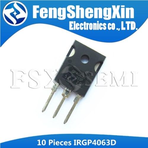 10pcs/lot IRGP4063D IRGP4063DPBF GP4063D TO-247 ULTRAFAST SOFT RECOVERY DIODE