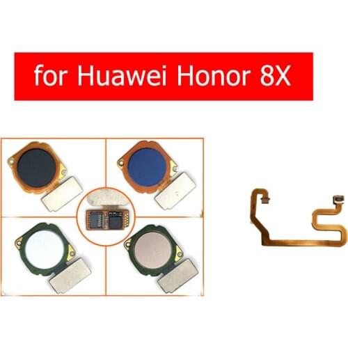 For Huawei Honor 8X fingerprint key scanner Home Button Flex Cable Touch ID Sensor Return Flex Cable Honor 8X Repair Parts