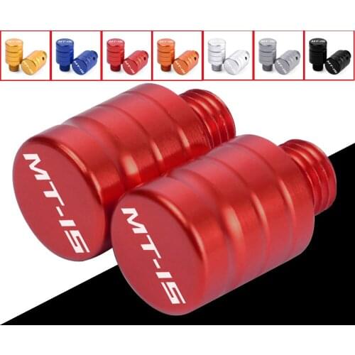 M10 Motorcycle Mirror Hole CNC Aluminum Blanking Plugs Screws with Anodic Oxidation For YAMAHA MT15 MT-15 mt 15 2005-2020 2021