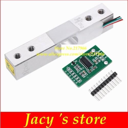 Load Cell Weight Sensor 1KG 5KG 10KG 20KG HX711 Module Electronic Scale Aluminum Alloy Weighing Pressure Sensor