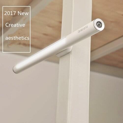 2017 New USB charge LED Desk Lamps magic lamp iron bed direct suction LED Cabinet Closet Book Table Magnetic Night Light