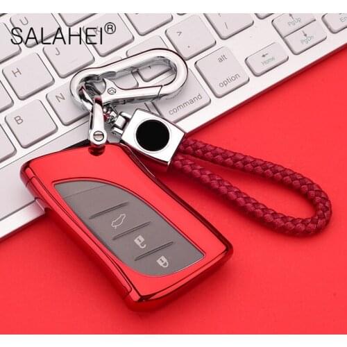 New TPU+PC Car Key Case For Lexus NX GS RX IS ES GX LX RC UX US 200 250h 350 LS 450H 260h 300H Auto Styling Key Shell Protection